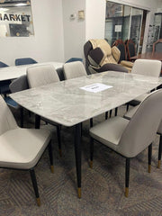 DT-19 Ceramic Dinning Table – 6 Seater