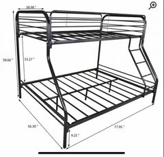 Bunk Bed Metal Single / Single - B500
Bunk Bed Metal Single / Double - B501
Bunk Bed Metal Double / Double - B502