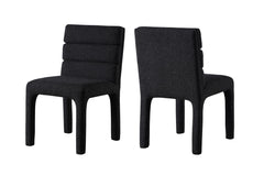 Dining Chair, Set Of 2 - Black