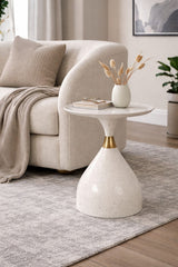 Accent Table - White