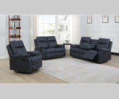 Bristol Fabric Recliner Sofaset