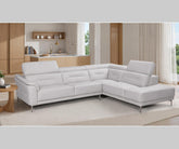 Cassini Top Grain Leather Sectional FD3527