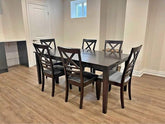 EVA - Wooden Dinning Table - 7 Piece