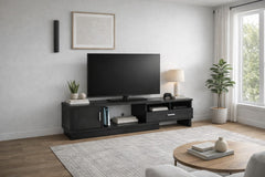 48'' EXPANDABLE TV STAND - DARK CHERRY