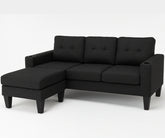 Chottu Fabric - 3 Seater with Ottoman