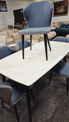 DT-19 Ceramic Dinning Table – 6 Seater