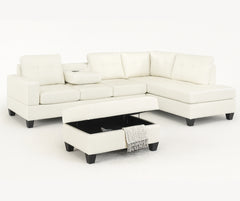 Roma Leather PU Sectional