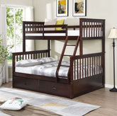 FDI Single / Double Wooden Bunk with storage