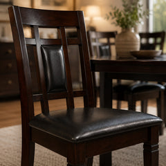 EVA - Wooden Dinning Table - 7 Piece