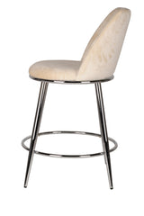 Counter Stool, Set Of 2 - Beige