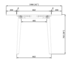 5-PIECE DINING SET - NATURAL