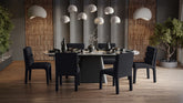 Dining Chair, Set Of 2 - Black