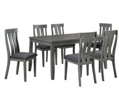 Mira 7-Piece Contemporary Dining Set
