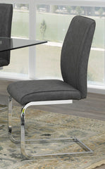 Dining Chair, Set Of 2 - Grey