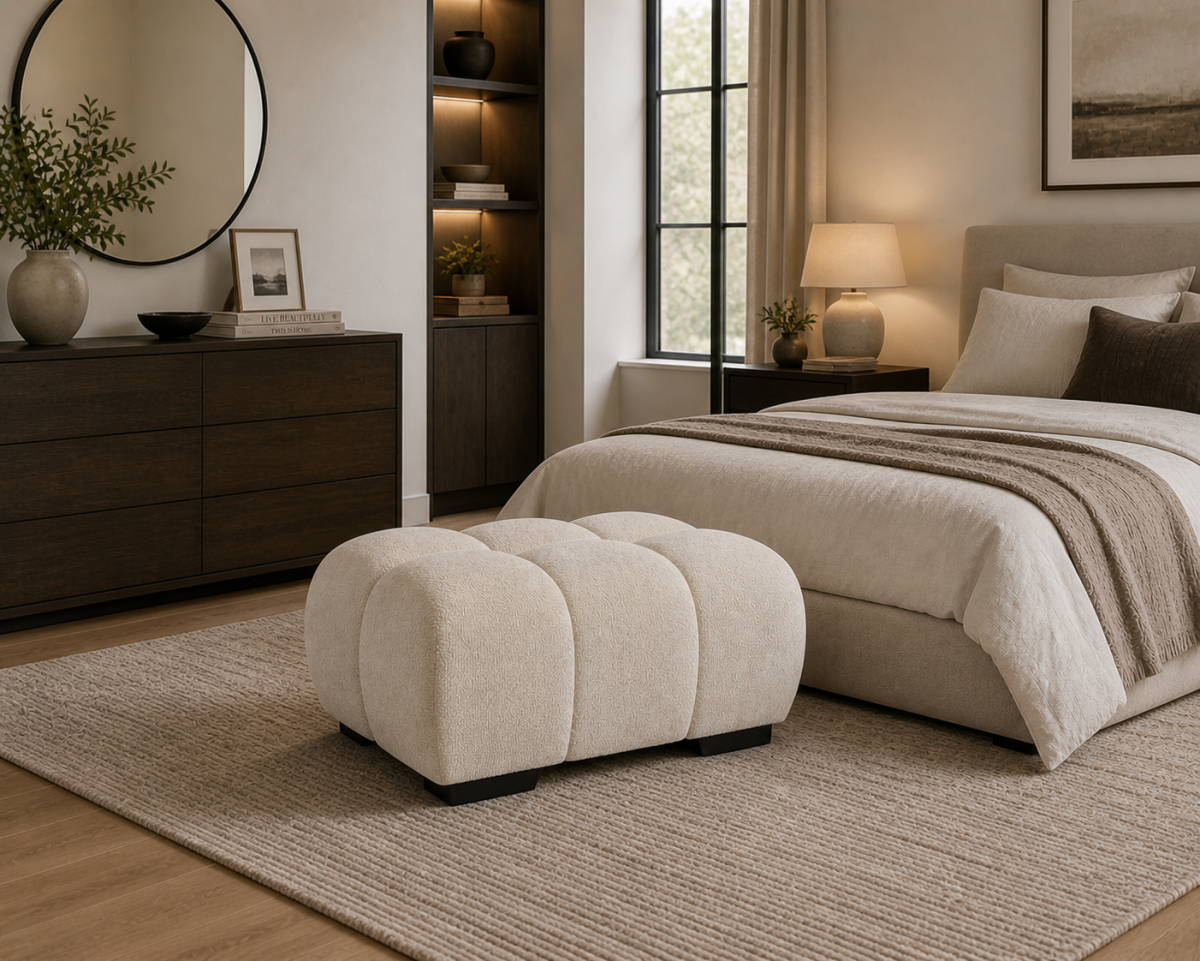 Ottoman - Beige