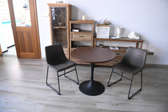 Dining Chair, Set Of 2, Vintage Brown