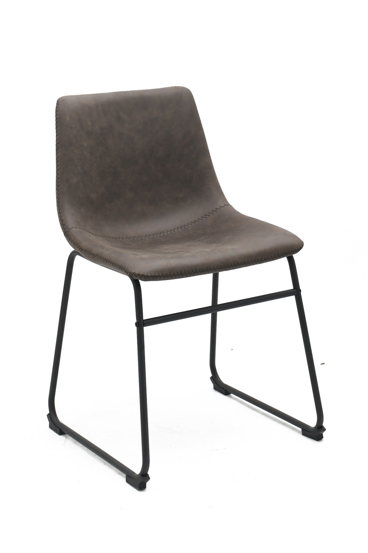 Dining Chair, Set Of 2, Vintage Brown