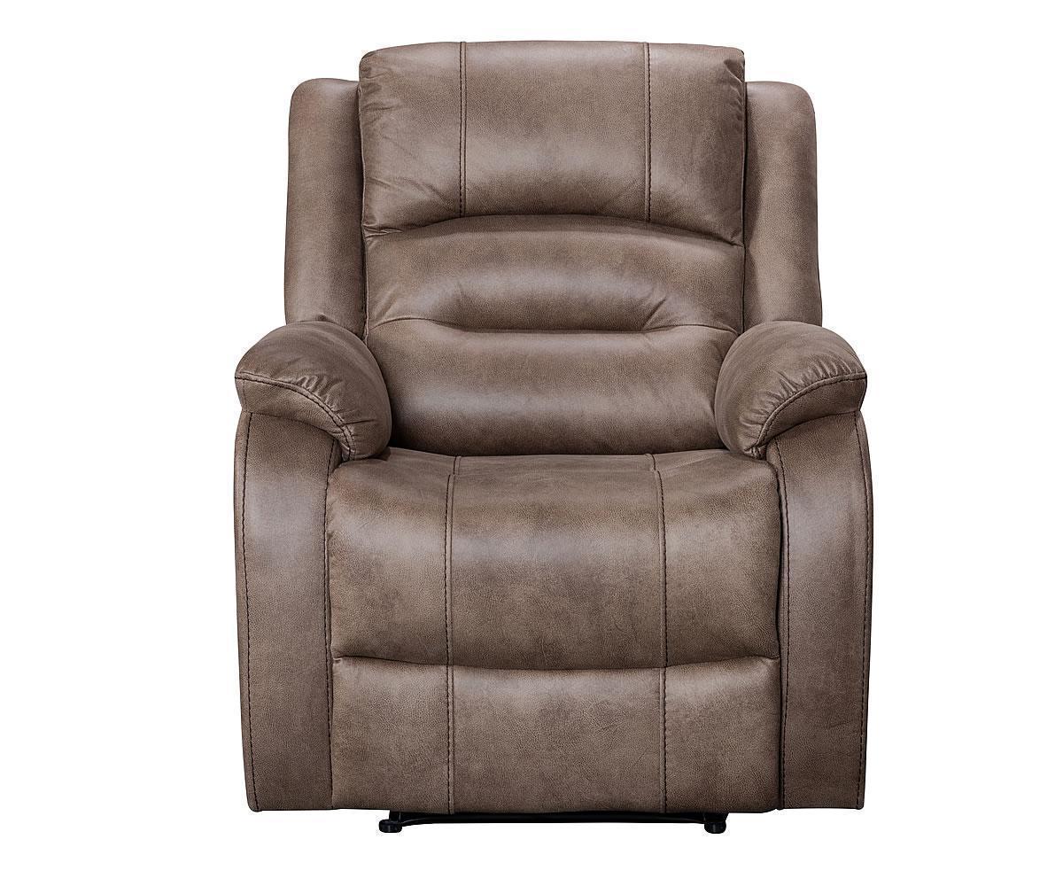 Larissa Caramel Brown Reclining Set 72070