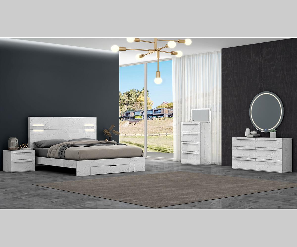 Zeke Queen Bed Room Set 6 PCS