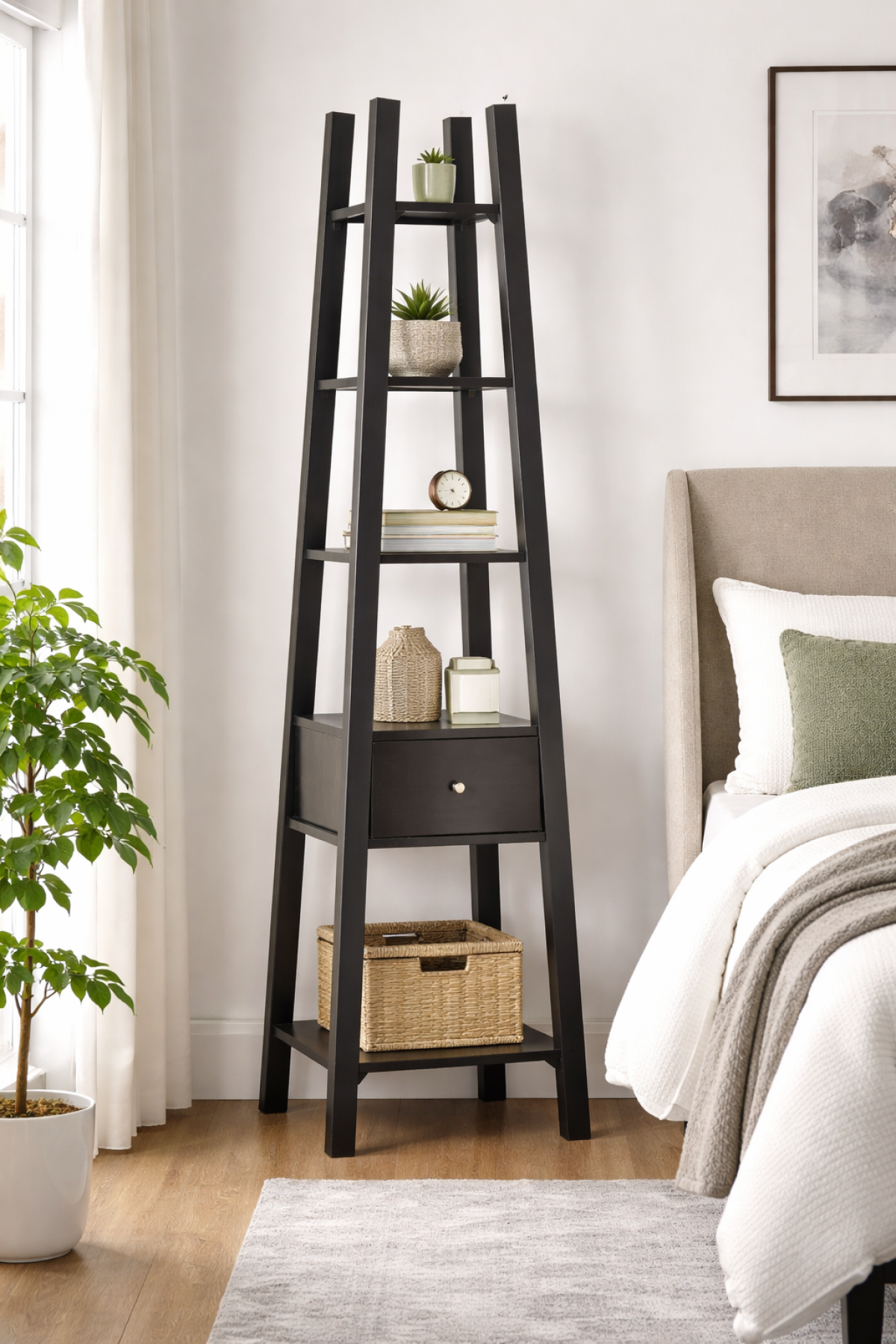 Display Shelf - Dark Cherry