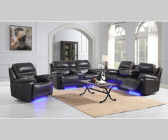 Beckley Power Reclining Sofa Set 9126