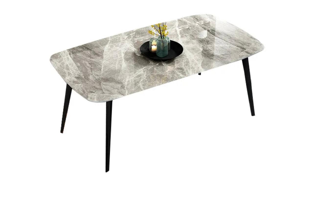 DT-19 Ceramic Dinning Table – 6 Seater