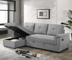 Apollo Linen Fabric Reversible Sofa Bed RAW005