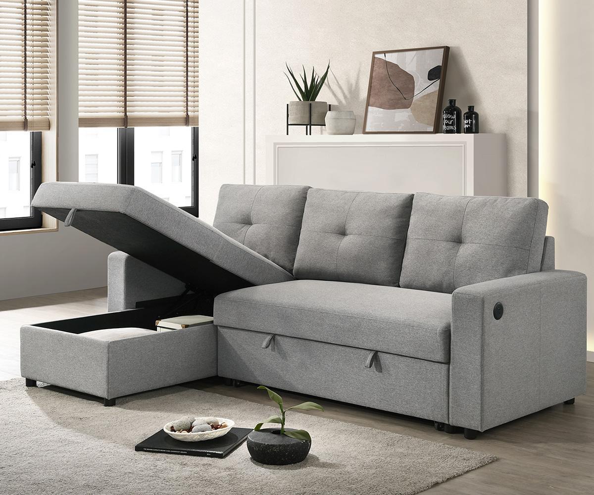 Ceillo Linen Fabric Reversible Sofa Bed RAW002