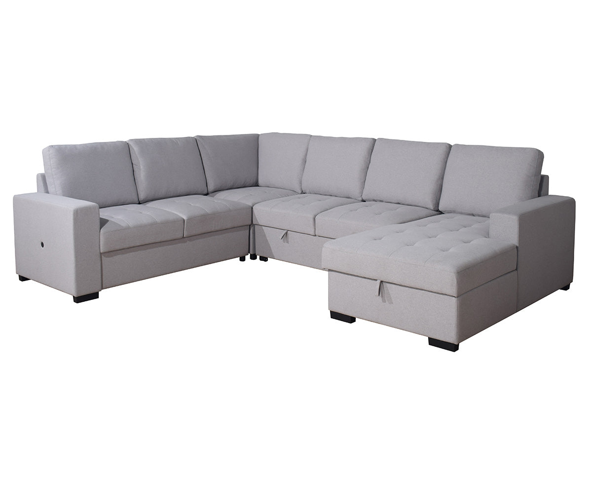 Xander Pull Out Sectional Sofa