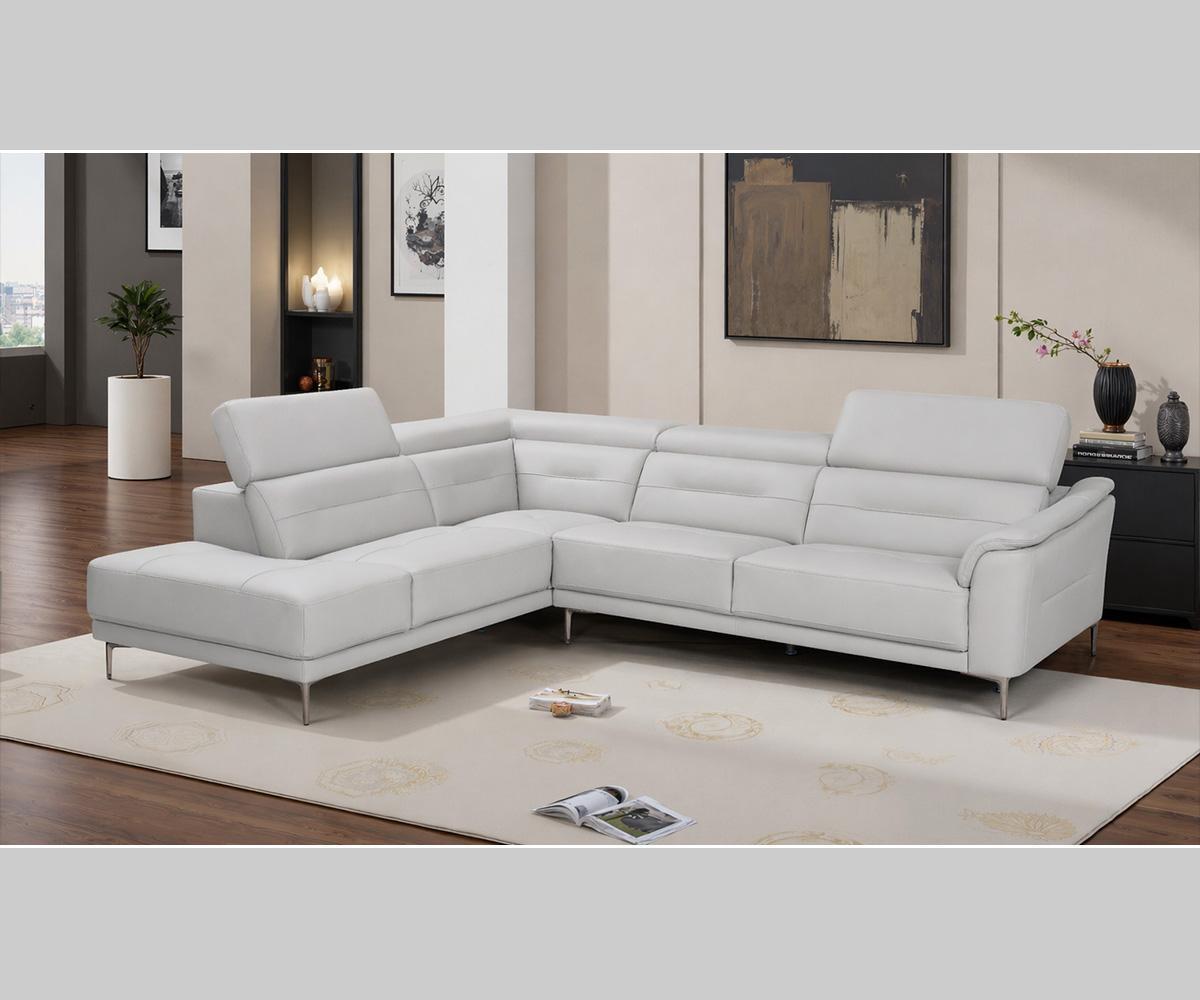 Cassini Top Grain Leather Sectional FD3527
