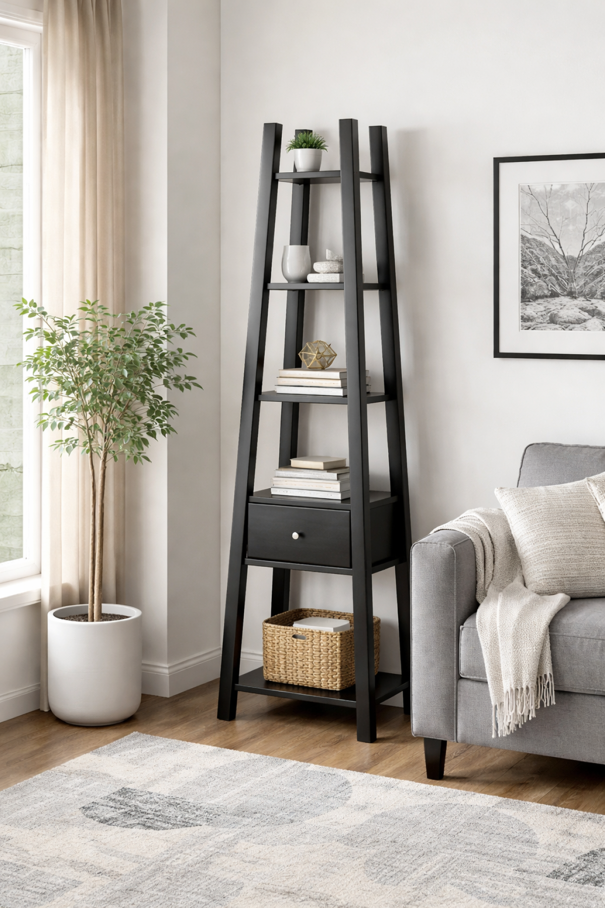 Display Shelf - Dark Cherry