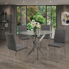 T1447 - Glass Dinning Table