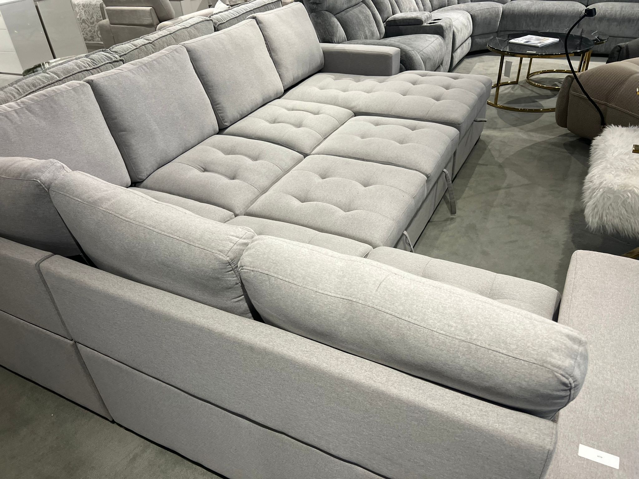 Xander Pull Out Sectional Sofa