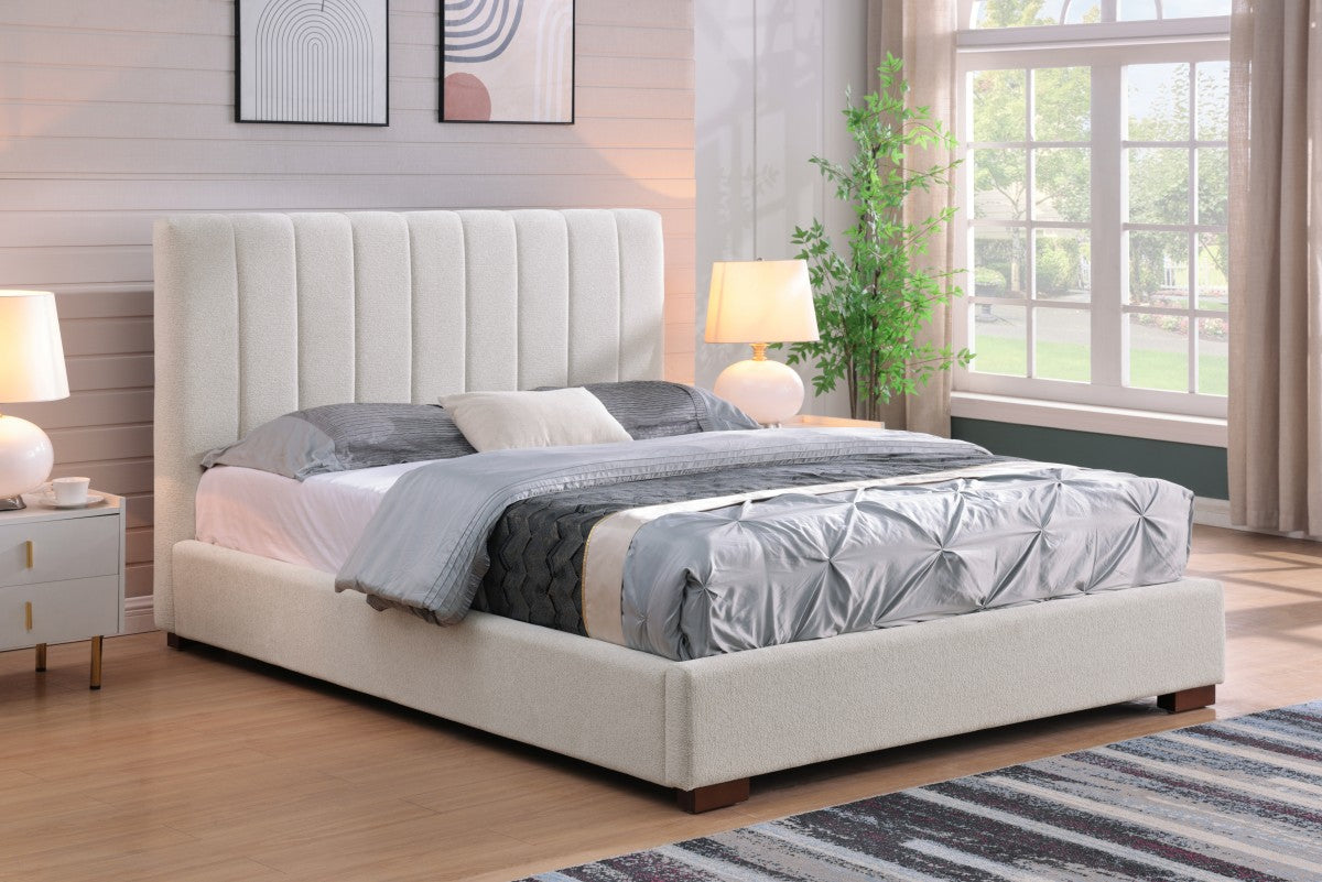 Queen Bed Frame - Beige