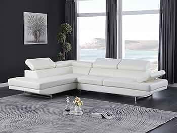 Vegas Sectional 5 Seater PU