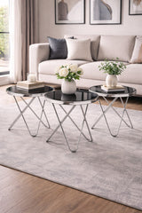Accent Table - Silver
