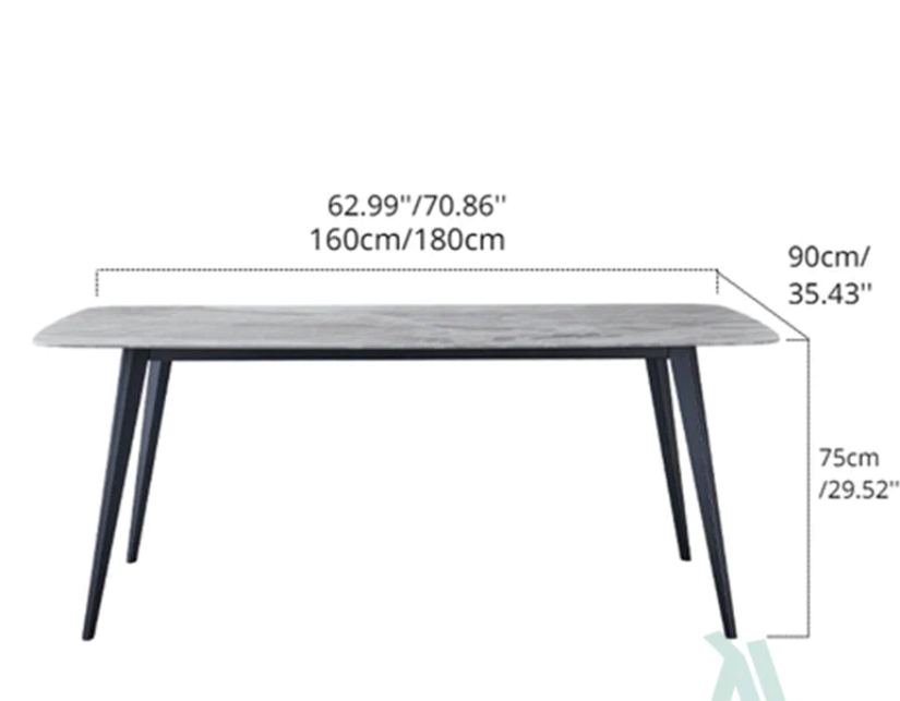 DT-19 Ceramic Dinning Table – 6 Seater