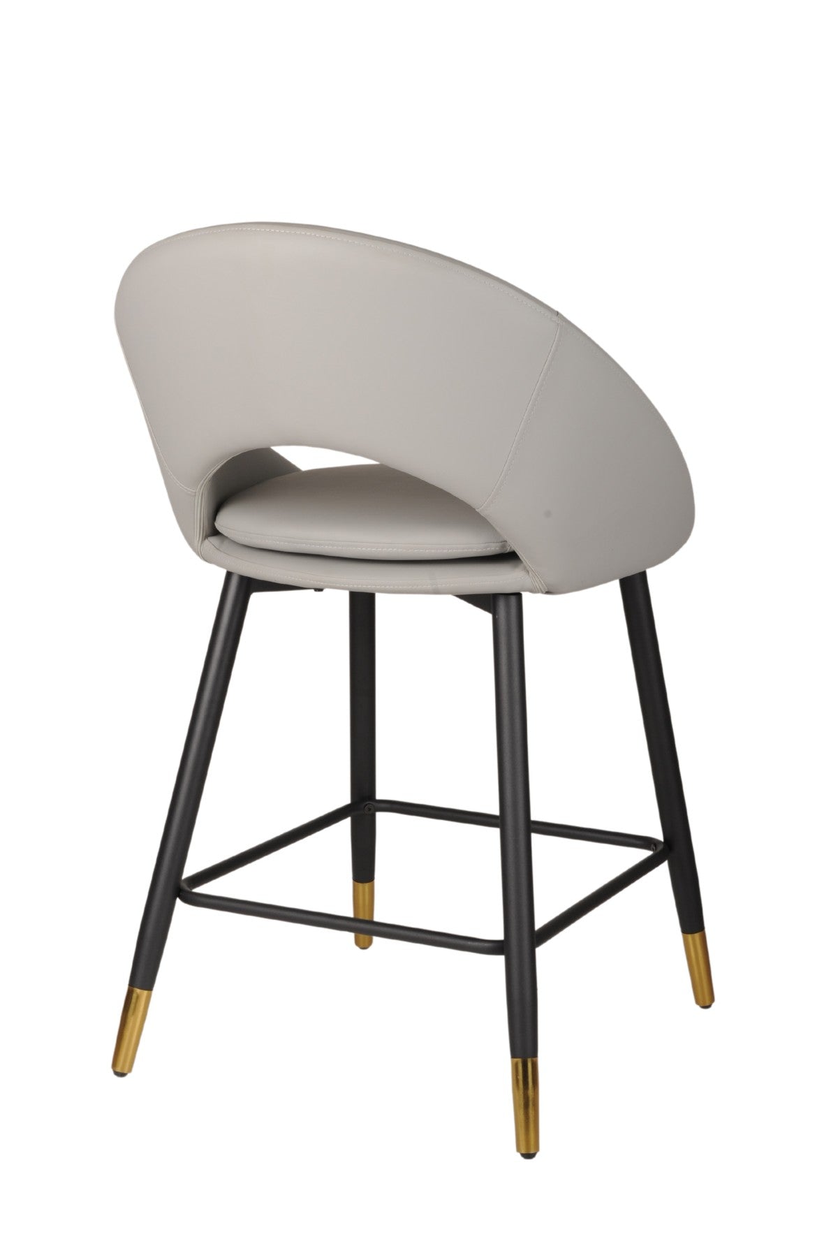Counter Stool, Set Of 2 - Grey