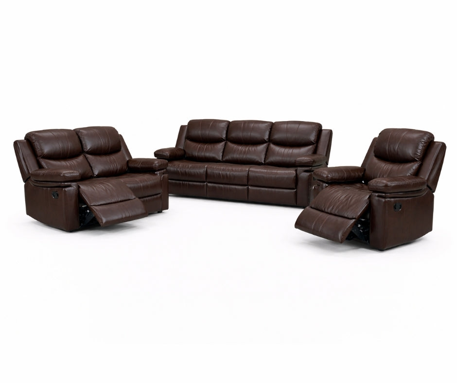 Alpha / Gaston - Manual Recliner 3 + 2 + 1
