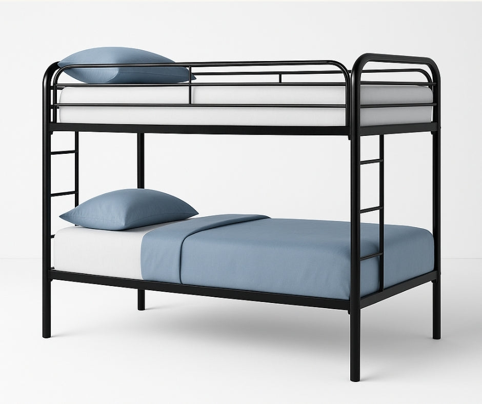 Bunk Bed Metal Single / Single - B500
Bunk Bed Metal Single / Double - B501
Bunk Bed Metal Double / Double - B502