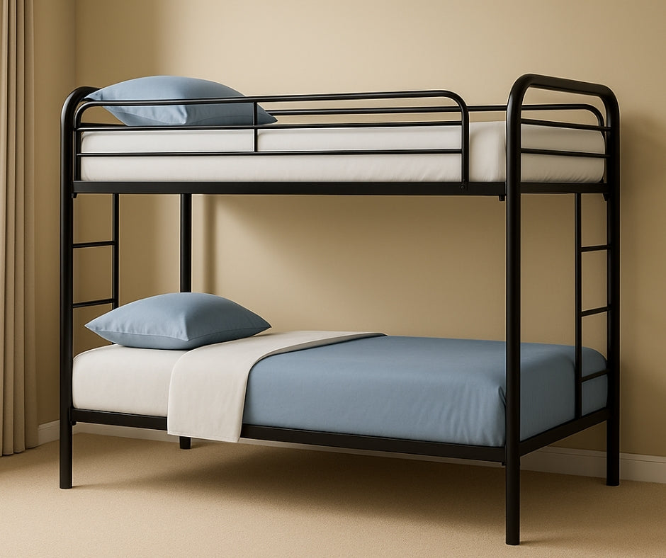 Bunk Bed Metal Single / Single - B500
Bunk Bed Metal Single / Double - B501
Bunk Bed Metal Double / Double - B502