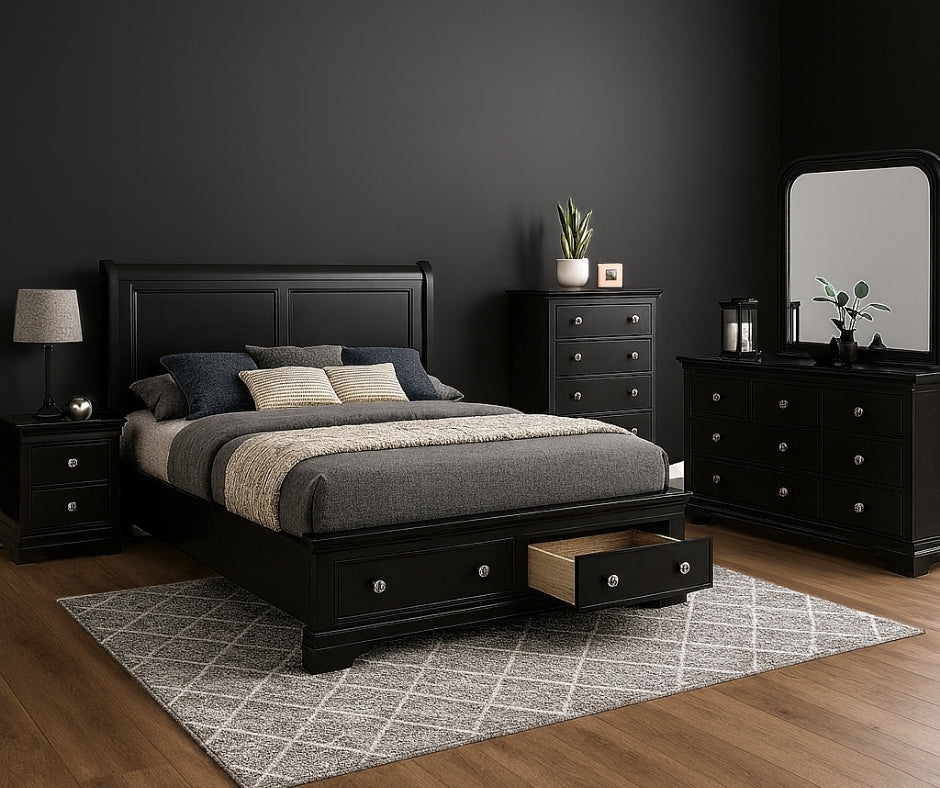 Dexter Bed Room Set ( with storage drawers)