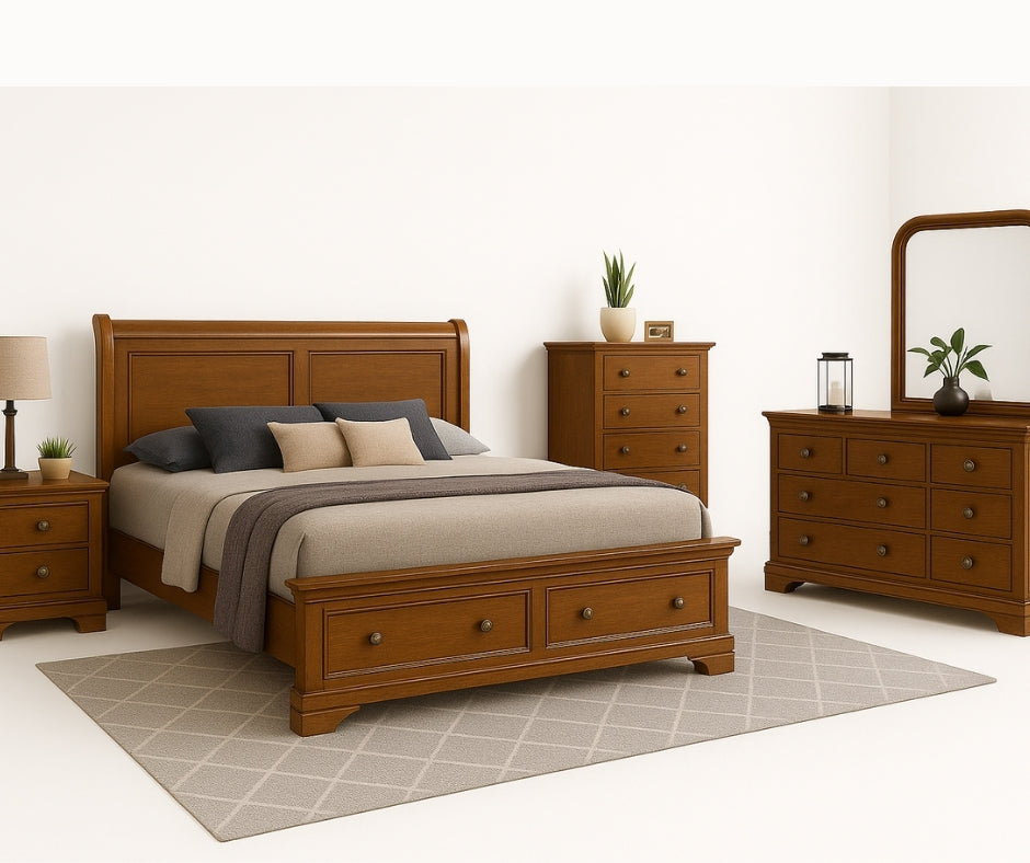 Dexter Bed Room Set ( without storage drawers)