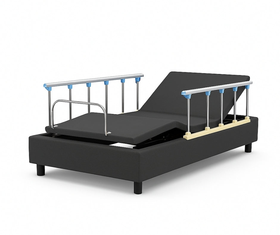 Hospital Bed with rails
