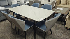 DT-19 Ceramic Dinning Table – 6 Seater