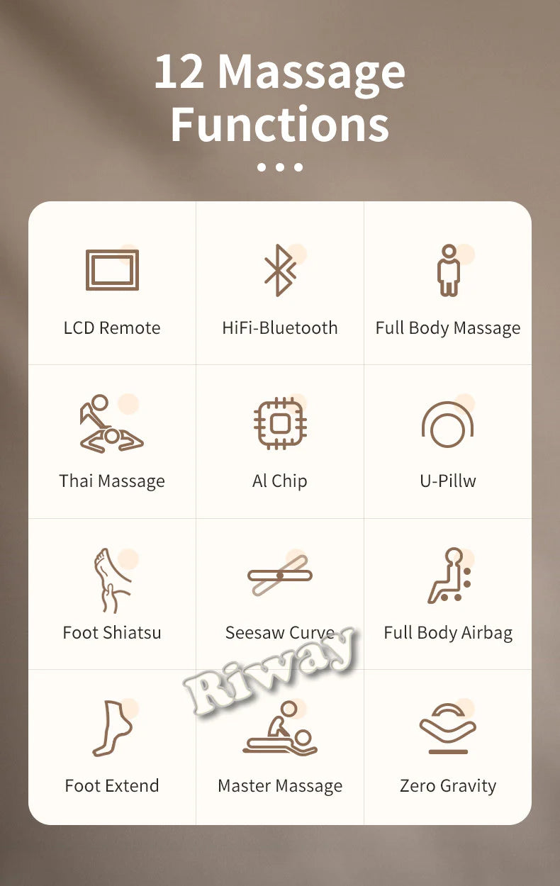 Luxury Leather Massage Chair