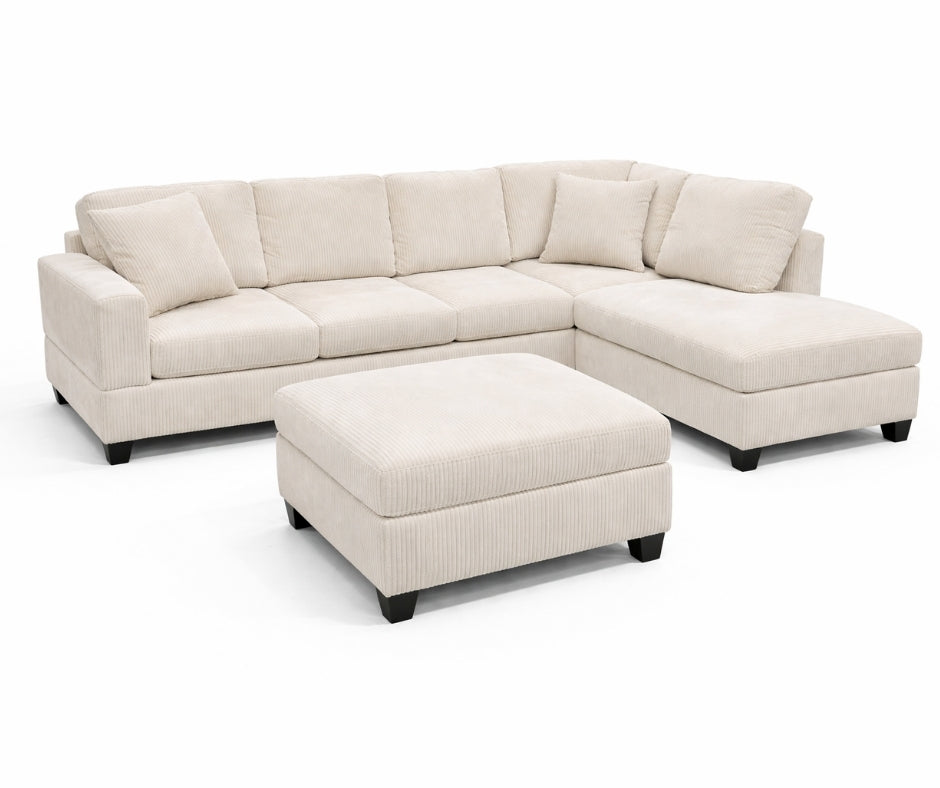 Kennedy LHF 4 Seater Sectional
