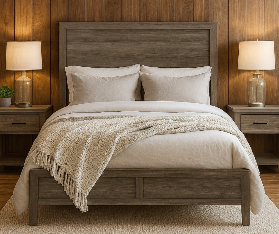 Olivia Wooden Bed