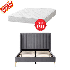 Herman Bed + Free 8 Inch Foam Mattress + Free Home Delivery