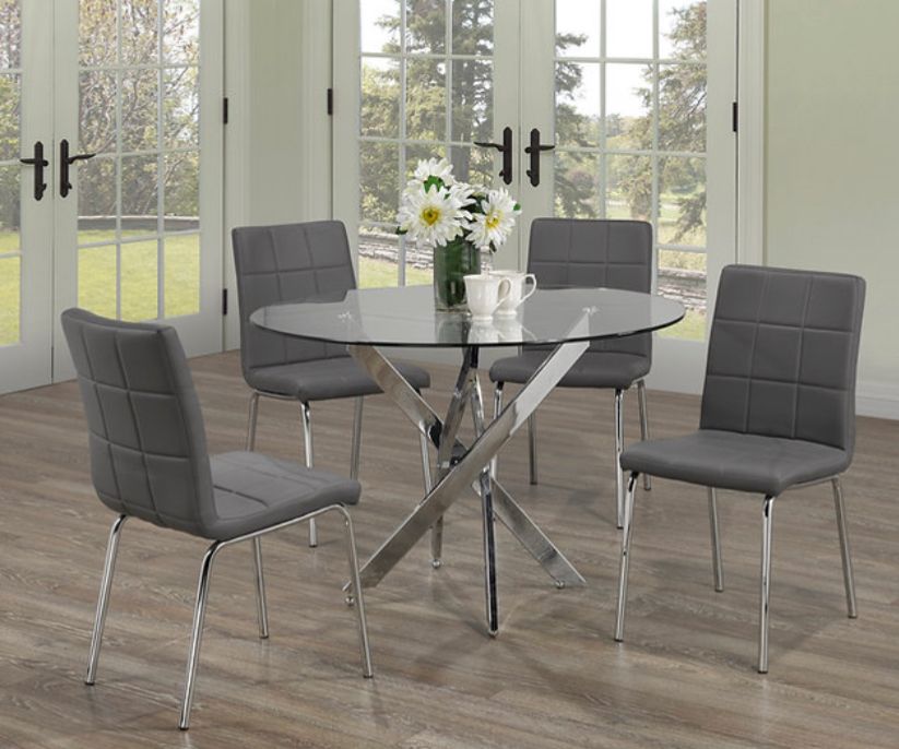 T1447 - Glass Dinning Table